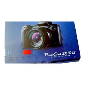 Canon PowerShot SX10 IS Black Digital Camera